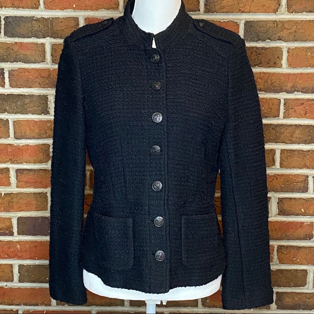 Ann Taylor LOFT Military Style Sweater Size 12P